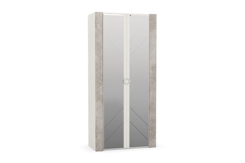 Шкаф "Амели" 13.133 для одежды Шелковый Камень