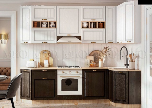Кухонный Гарнитур Настенька Угловая 2700 x 1300 мм МДФ/Разные Цвета