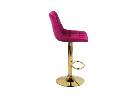 Стул барный Дижон малиновый