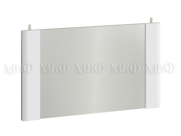 Зеркало Формула МДФ Белый Глянец (Ш-850 мм x В-500 мм)